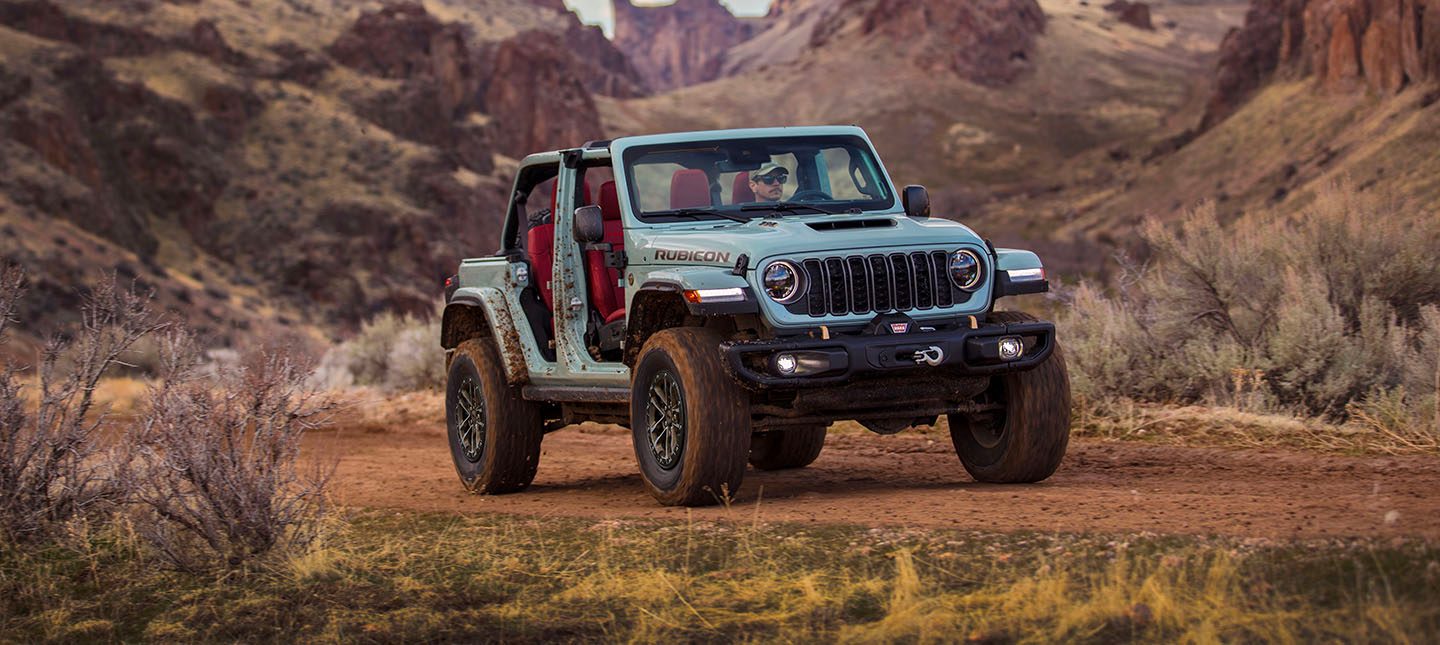 2024 Jeep® Wrangler - Available Warn Winch & Power Seating
